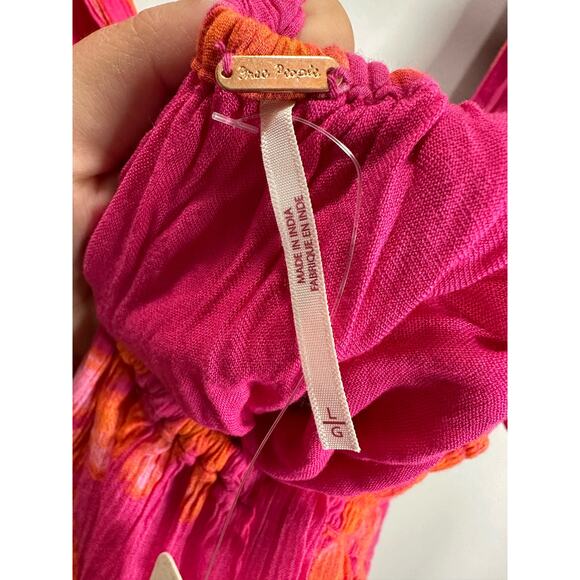 Free People NWT Perfect Day Printed Floral Dress size Large - Picture 7 of 8